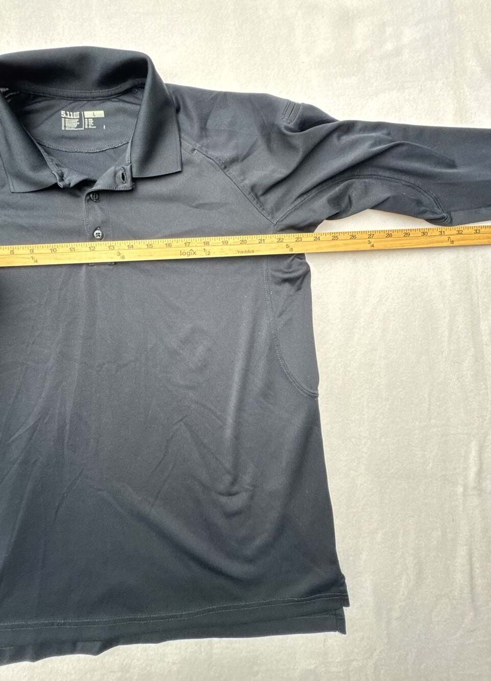 5.11 Tactical Performance Long Sleeve Polo Shirt - Picture 4 of 7